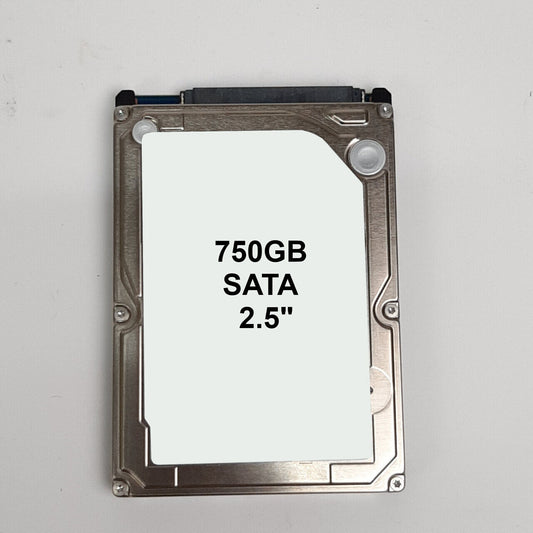 750GB 2.5" SATA Hard Drive | Grade A - ShopComprenew