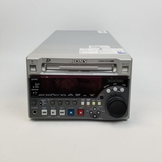 Sony PDW-1500 Professional Disc Recorder | Grade C | 12404 - ShopComprenew