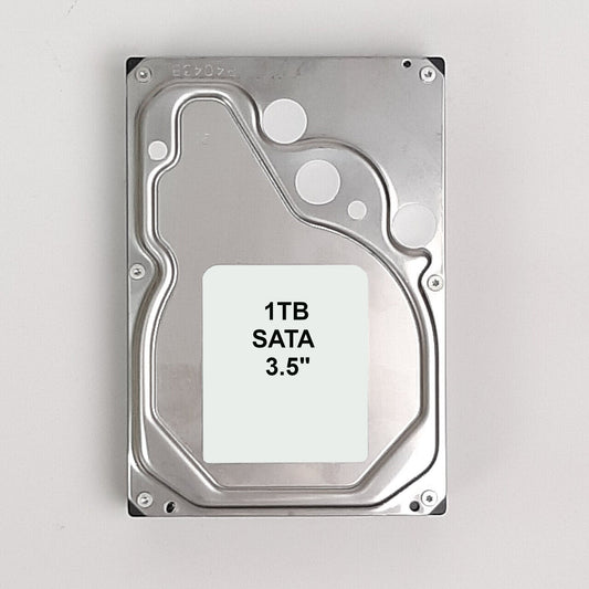 1TB 3.5" SATA Hard Drive | Grade A - ShopComprenew