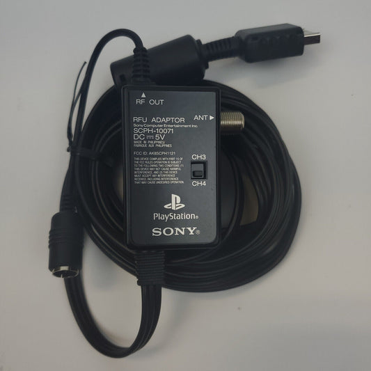 Sony SCPH-10071 PlayStation RFU AV Adapter | Grade A