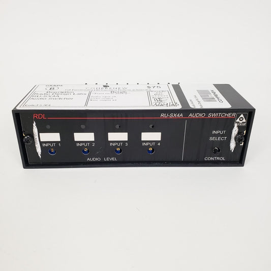 Radio Design Labs RU-SX4A Audio Switcher - ShopComprenew