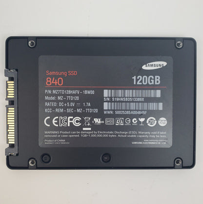 Assorted 120GB SATA 2.5" SSD | Grade A