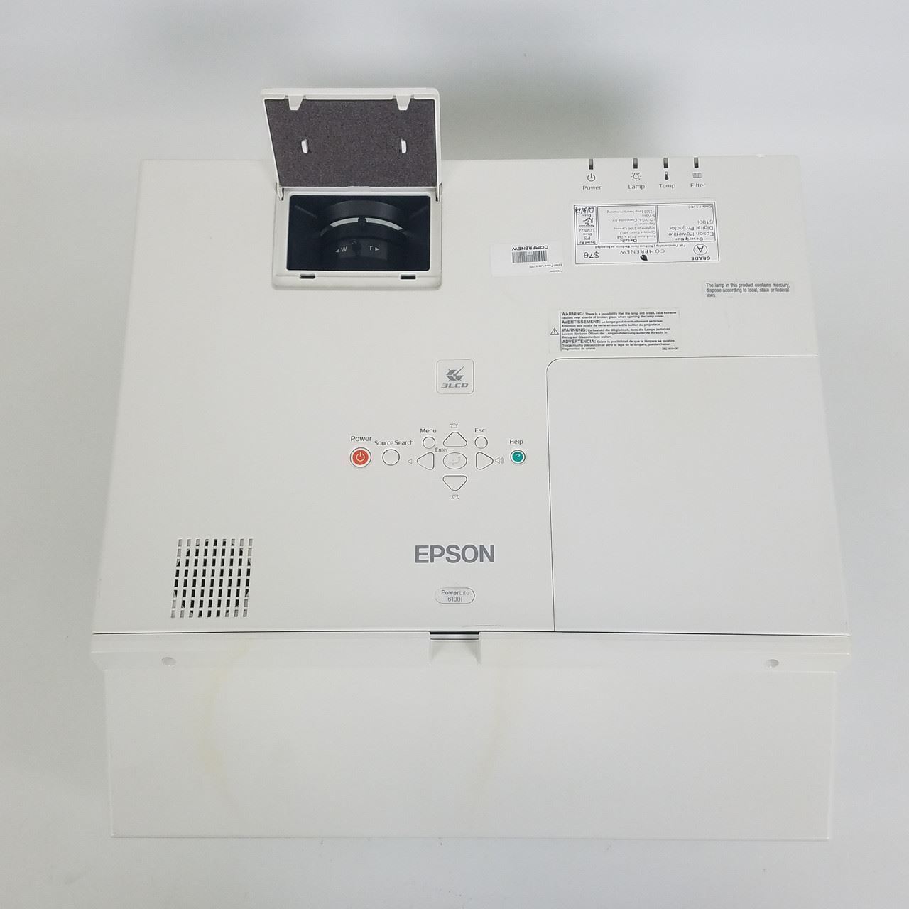 Epson Powerlite 6100i Digital Projector - ShopComprenew