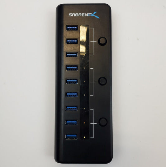 Sabrent 9-Port Powered USB Hub | Grade A - ShopComprenew