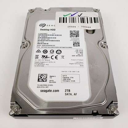 Seagate Barracuda 2TB 3.5" SATA HDD | Grade A