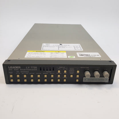 Leader LV7720 SD SDI Rasterizer | Grade C - ShopComprenew