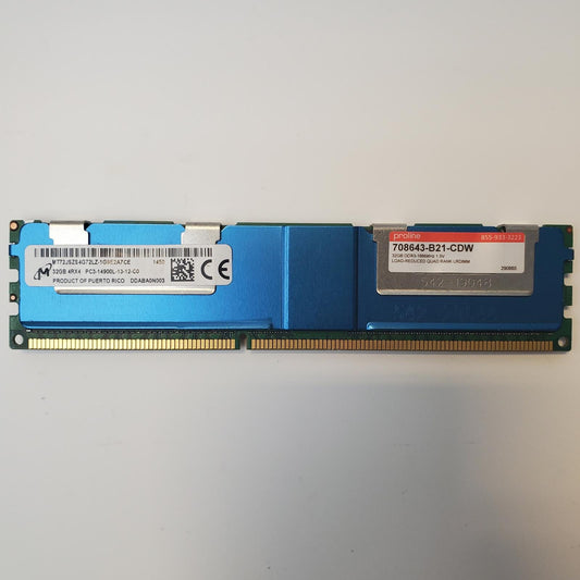 32GB PC3-14900L 1866MHz DIMM DDR3 ECC RAM | Grade A