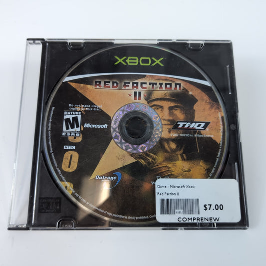 Microsoft Xbox Game - Red Faction II | Grade B