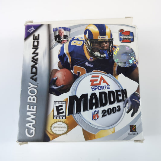 Nintendo Game Boy Advance Game - Madden 2003 | Grade B