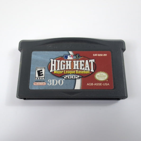 Nintendo Game Boy Advance Game - High Heat: MLB 2002 | Grade B