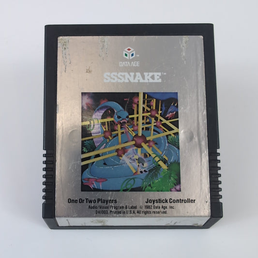 Atari 2600 Game - Sssnake | Grade B