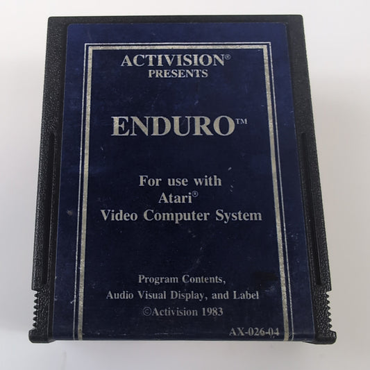 Atari 2600 Game - Enduro (Blue Label) | Grade B