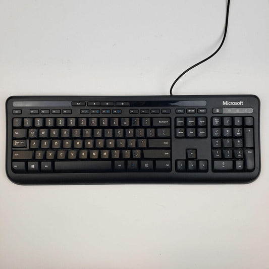 Microsoft 600 USB Wired Keyboard | Grade A - ShopComprenew