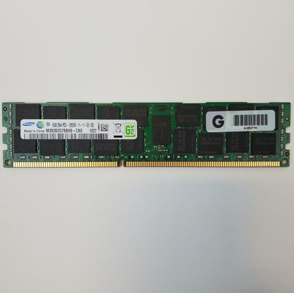 16GB PC3-12800R 1600MHz DIMM DDR3 ECC RAM | Grade A