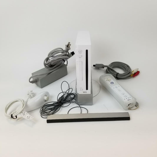 Nintendo Wii RVL-001 Console (White) Basic Bundle | Grade B