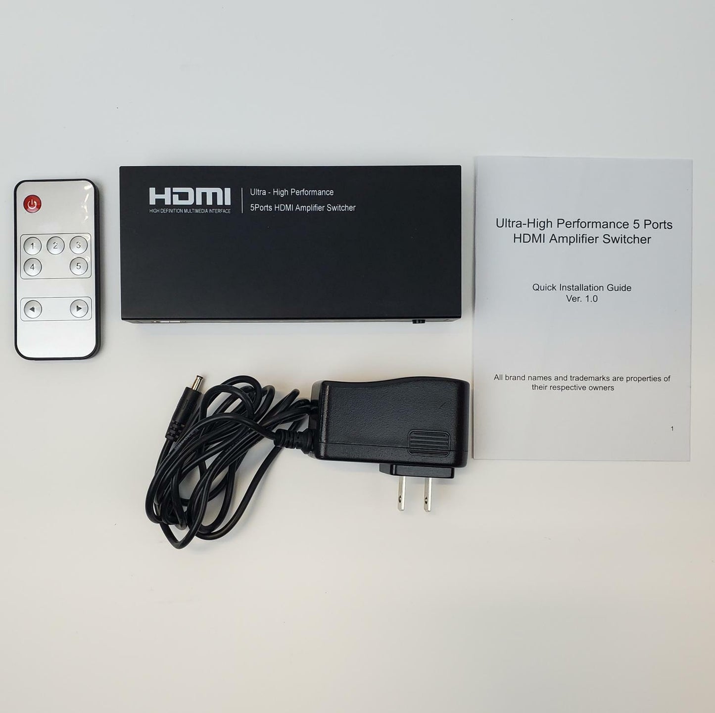 Bytecc HMSW501SM 4x1 HDMI Switch | Grade B