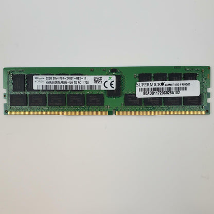 Assorted 32GB PC4-2400T 19200 DIMM DDR4 ECC RAM | Grade A