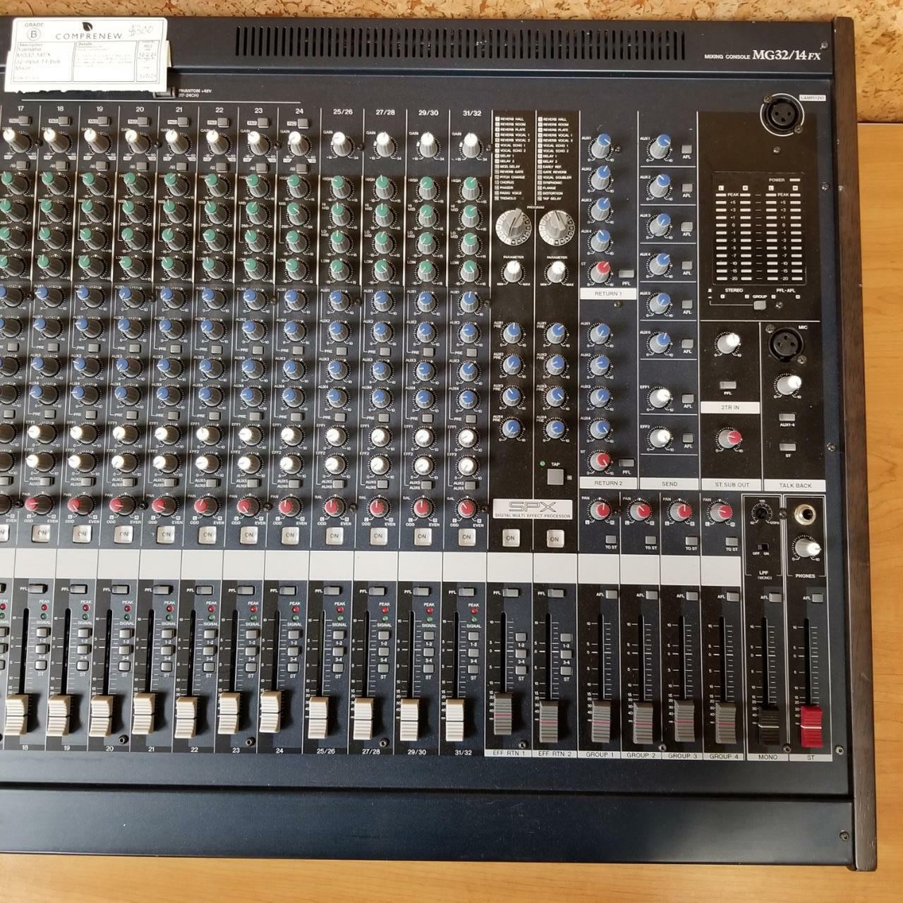 Yamaha MG32/14FX 32-Input 14-Bus Mixer | Grade B