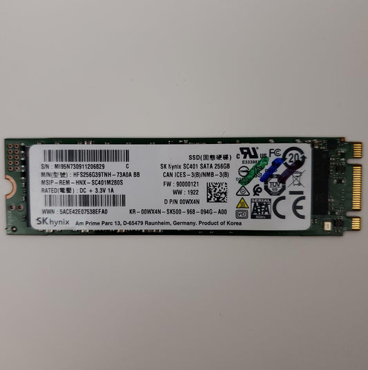 SK Hynix HFS256G39TNH-73A0A BB 256GB 2280 Gen3 M.2 SSD | Grade A