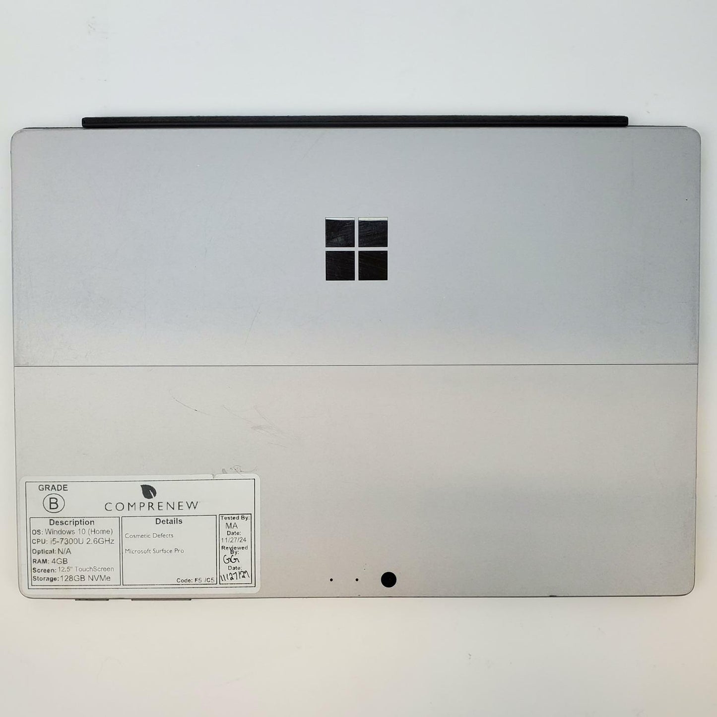 Microsoft Surface Pro Win 10 Home i5-7300U 4GB RAM 128GB NVMe | Grade B