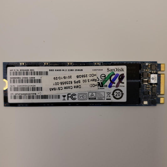 SanDisk SD8SN8U-256G-1006 256GB 2280 Gen3 M.2 SSD | Grade A