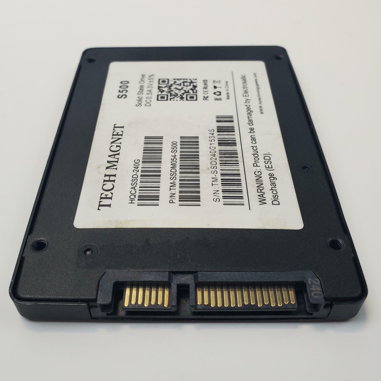 Tech Magnet TM-SSDM054-S500 240GB 2.5" SATA Internal SSD | Grade A