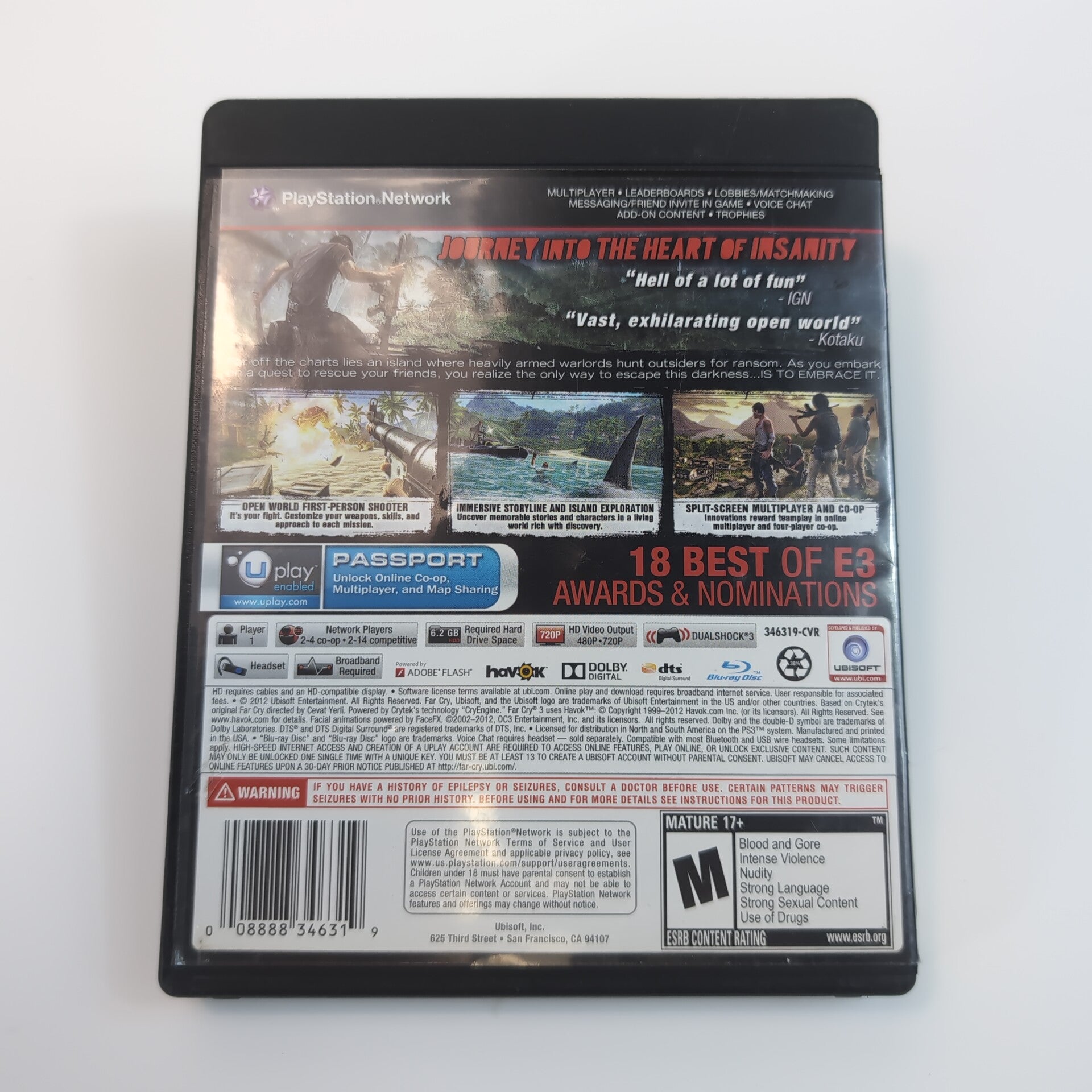 Sony PlayStation 3 Game - Far Cry 3 | Grade B – ShopComprenew