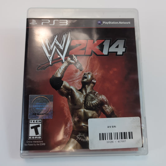 Sony PlayStation 3 Game - WWE 2K14 | Grade B