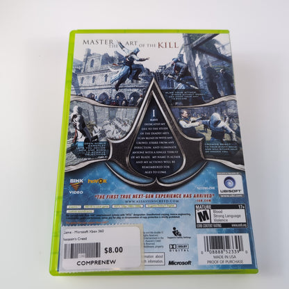 Microsoft Xbox 360 Game - Assassin's Creed | Grade B