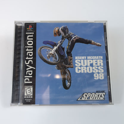 Sony PlayStation Game - Jeremy McGrath Supercross 98 | Grade B