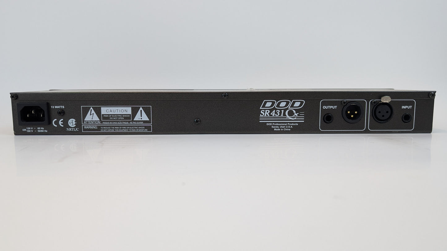 DOD SR43 Qx 31-Band Professional Equalizer | Grade B