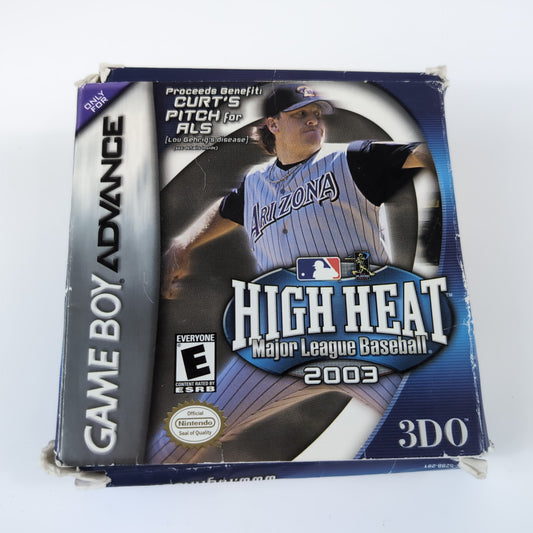 Nintendo Game Boy Advance Game - High Heat: MLB 2003 | Grade B