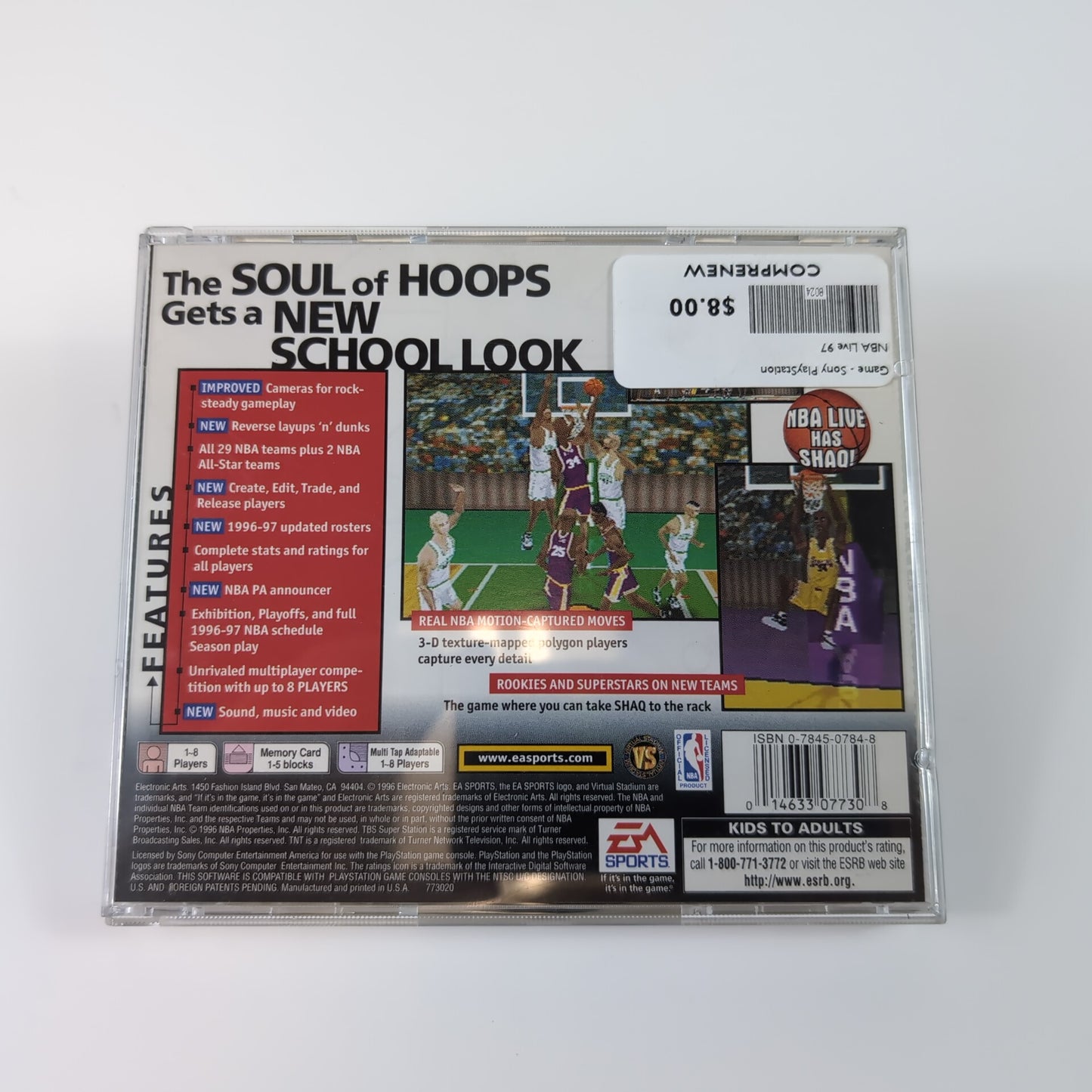 Sony PlayStation Game - NBA Live '97 | Grade B