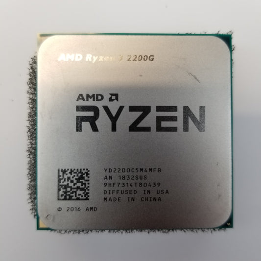 AMD Ryzen 3 Pro 2200G 4 Core Processor | Grade A