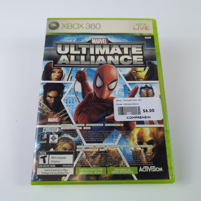 Mircosoft Xbox 360 Game (Dual-disk Pack) - Marvel: Ultimate Alliance/Forza 2: Motorsport | Grade B