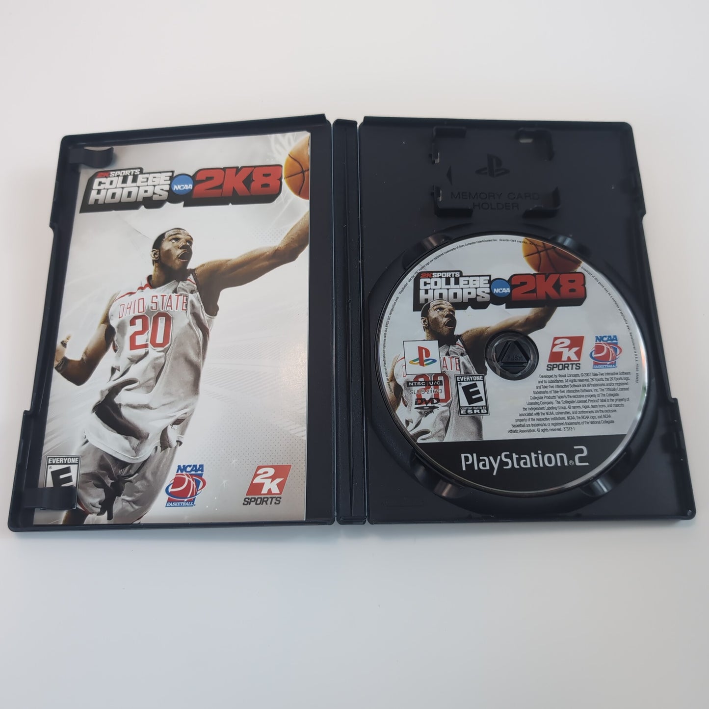 Sony PlayStation 2 Game - 2K Sports NCAA College Hoops 2K8 | Grade B