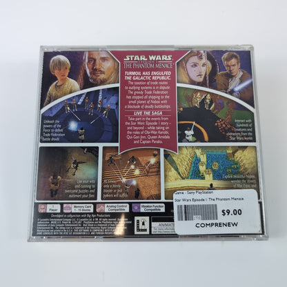 Sony PlayStation Game - Star Wars Episode I: The Phantom Menace | Grade B