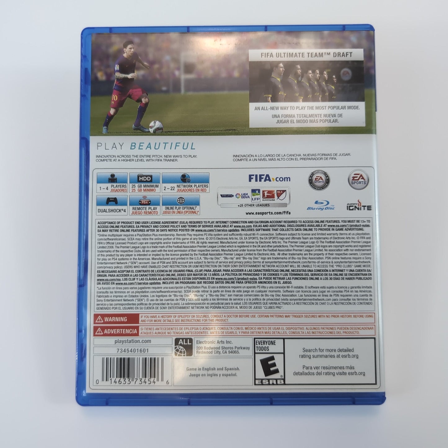 Sony PlayStation 4 - FIFA Soccer 16 | Grade B