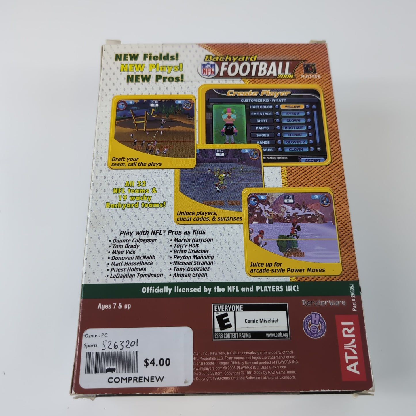 PC Game -  Backyard Football 2006 (Sealed) | Grade B