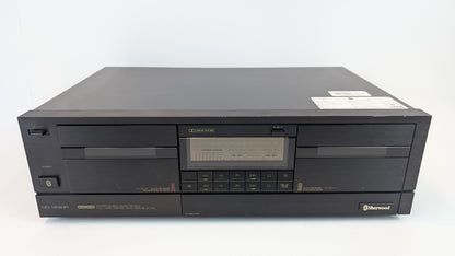 Sherwood DD-1230R Stereo Dual Cassette Deck | Grade C