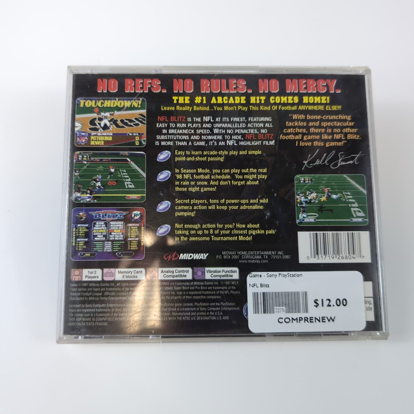 Sony PlayStation Game - NFL Blitz | Grade B