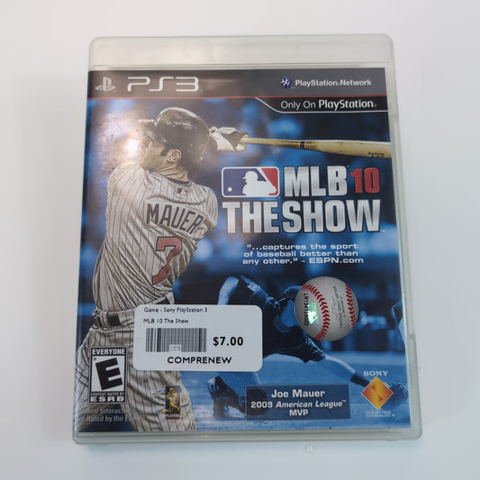 Sony PlayStation 3 - MLB 10 The Show | Grade B