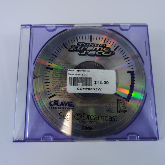 Sega Dreamcast Game - Tokyo Xtreme Racer | Grade B