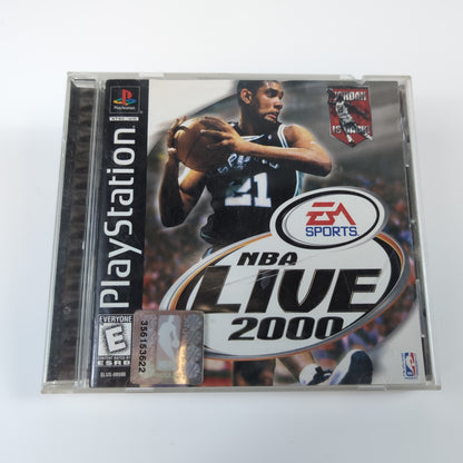 Sony PlayStation Game - NBA Live 2000 | Grade B