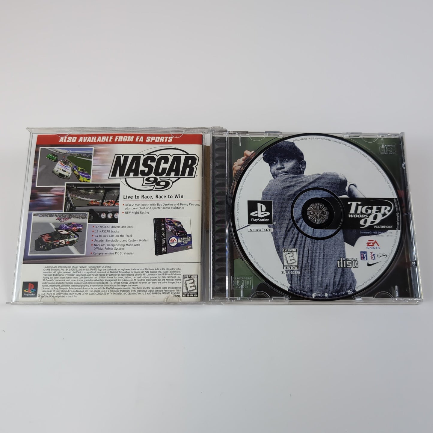 Sony PlayStation Game - Tiger Woods '99 | Grade B