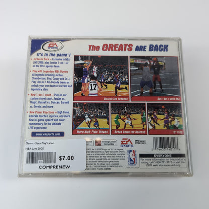 Sony PlayStation Game - NBA Live 2000 | Grade B